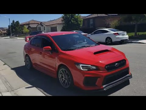 The WRX finally gets wheels! (ENKEI TSV)