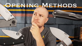 Folding Knife Opening Methods | Knives 101 Ep 1