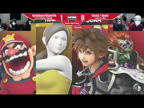 Opana(Sora) Swatal(Ganon) vs BeatyBean(Wario) 9Superpie(Wii Fit) @ Contender HV Winter Seasonal 2022