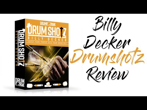 Billy Decker Drumshotz Review! - Steroids For Drums!