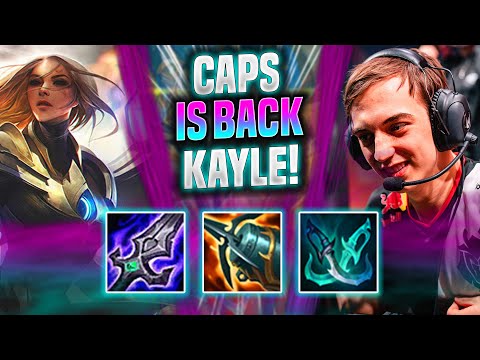 CAPS BRINGS BACK KAYLE! - G2 Caps Plays Kayle Top vs Olaf! | Season 2022