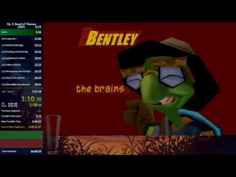 [English World Record] Sly 2: Band of Thieves 100% speedrun in 5:49:59