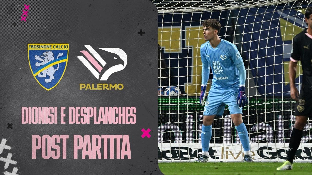 Frosinone-Palermo 1-1: Dionisi e Deplanches nel post-gara