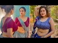 Beautiful Stylish Sneha Singh Saree Sundori 2022 Looks Front And Back Design Idea Garmi Masala HD