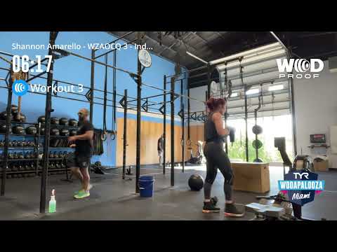 WZAOQ WOD 3 2023 Open Women’s Division