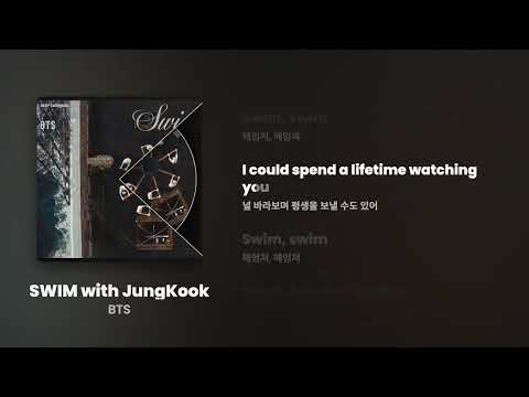 BTS - SWIM with Jung Kook (Acoustic Lofi Remix) [Lyrics/가사번역]