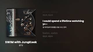 Download lagu BTS - SWIM with Jung Kook (Acoustic Lofi Remix) [Lyrics/가사번역] mp3