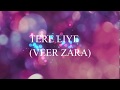 Tere Liye - Veer Zara | Lyrics with English Meaning | Bollywood Song