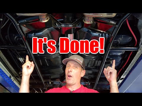 Part 4 of 4, How to install a chassis/frame brace, without removing your body.