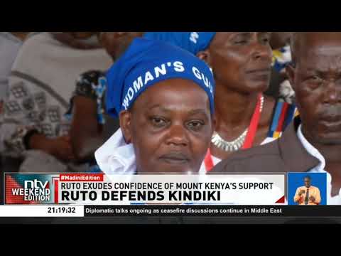 President Ruto praises Deputy President Kithure Kindiki for his humility and dedication