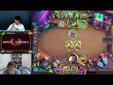 che0nsu vs Ryvius - Division A - Hearthstone Grandmasters Asia-Pacific 2020 Season 1 - Week 5