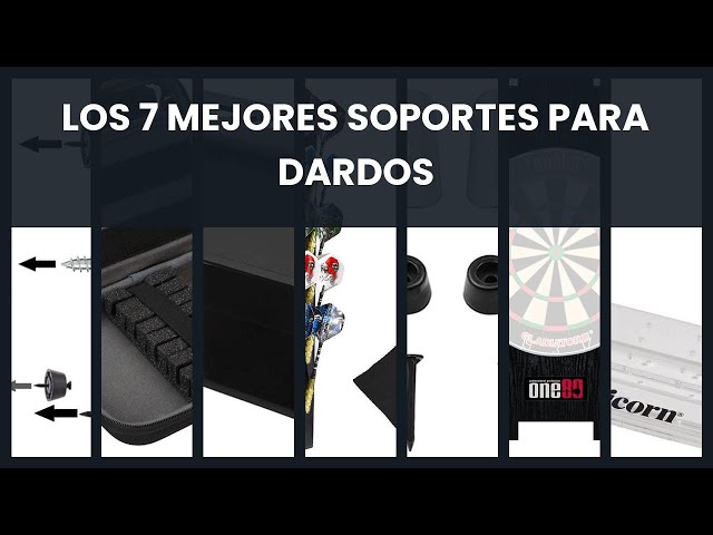 Vídeo relacionado con qhklew 5 Piezas Protector Diana Dardos, Marco De Tablero De Dardos, Anillo de Captura de Dardos Envolvente, Previene Daños en la Pared con el Anillo Protector para Dardos