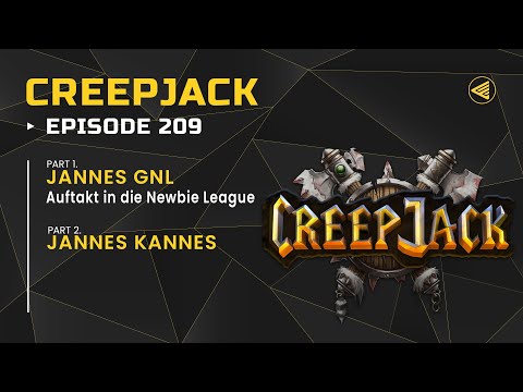 [DE] Schlachten der Newbie League | Creepjack 209 - Warcraft 3