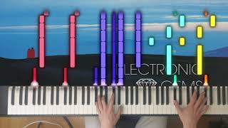 John Dunder and NiElsir - Altostratus | Piano Synthesia Tutorial