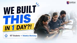 Robotics Workshop at IST Hyderabad | Coding to Real-World Applications | Intellipaat School