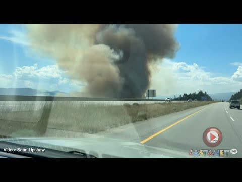 Wildfire in Peachland