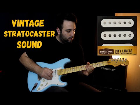 Tonerider City Limits Strat pickup Neck/Flat Poles image 2