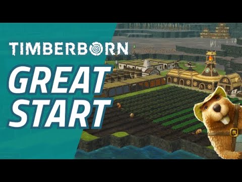 GETTING A GOOD START IN TIMBERBORN //  CYCLE 1 E1