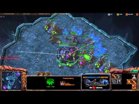 ROOTDestiny (Z) vs. xiGerbil (Z) [Game 3] (Part 1/2) - Starcraft 2