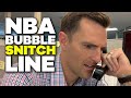"Hello, you've reached the NBA bubble hotline" (parody)
