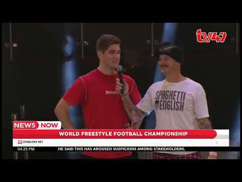 Fagerli wins his 10th title in the first world freestyle football championship