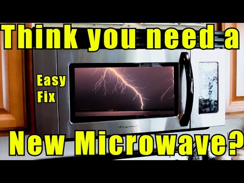 Rehabilitating Frigidaire Microwave Oven Sparking or Arcing In Kitchen