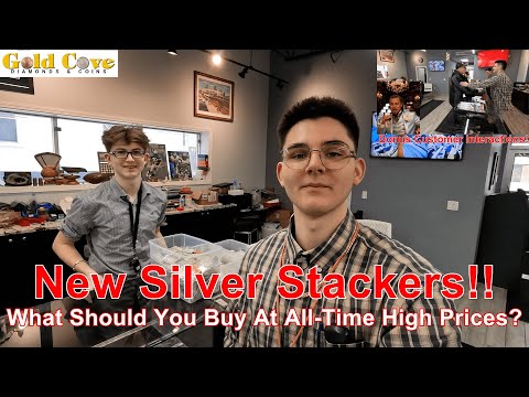 What Should New Silver Stackers Buy With Spot Price Over $100/Oz & Climbing?! Generic? Eagles? 90%?