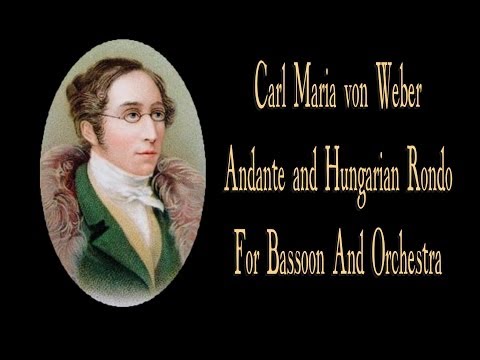 Weber - Andante And Hungarian Rondo For Bassoon And Orchestra