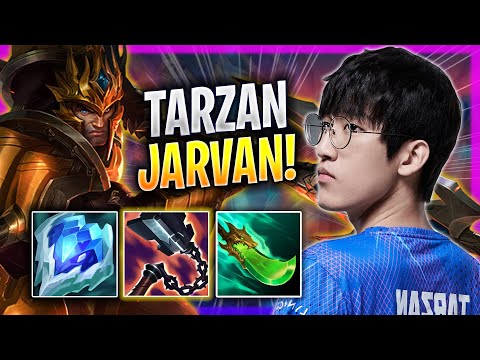 TARZAN IS A MONSTER WITH JARVAN! - LNG Tarzan Plays Jarvan JUNGLE vs Viego! | Season 2023