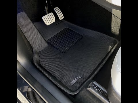 Model Y 3D MaxPider Floor Mats - 9 Pieces from RPM TESLA