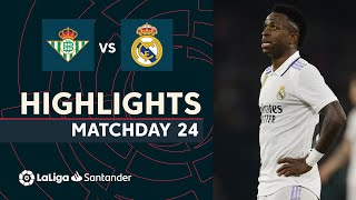 Videoresumen del Betis - Real Madrid