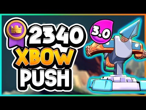 Top 2000 Ladder Push With 3.0 Xbow Cycle 🏹 — Clash Royale