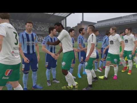 Hammarby IF vs Djurgårdens IF - 0-3 - Allsvenskan (Fifa 17, Career Mode)