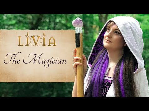 Livia - The Magician (Official Lyrics Video) | Wiccan Folk Song