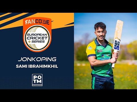 POTM: S. Ibrahimkhil - JKP vs SSD | Highlights | FanCode ECS Landskrona, Sweden Day 1 | ECS22.147
