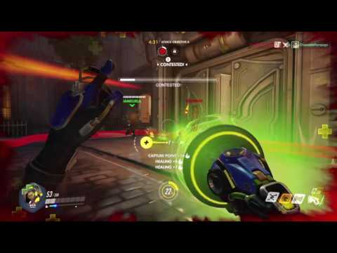 Overwatch Launch MP gameplay pt61 - Lucio's London Jams