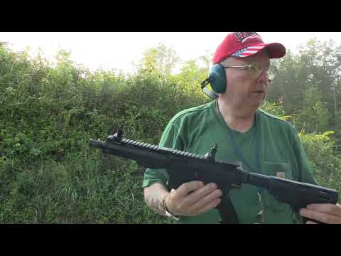 ATI Alpha Maxx  Polymer  AR 15 pistol first shots