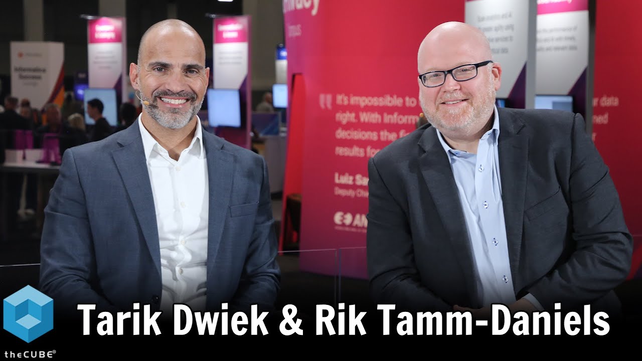 Tarik Dwiek, Snowflake & Rik Tamm Daniels, Informatica - YouTube