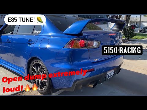 EVO X ETS OPEN DUMP INSTALL *ready for dyno
