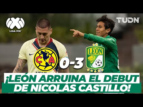 The 'Angel' of goals! Mena demolished América with a double | América 0-3 León | TUDN