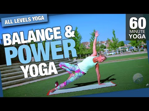 Balance & Power Yoga Class with Standing Toe Balance - 6o Minutes - Five Parks Yoga
