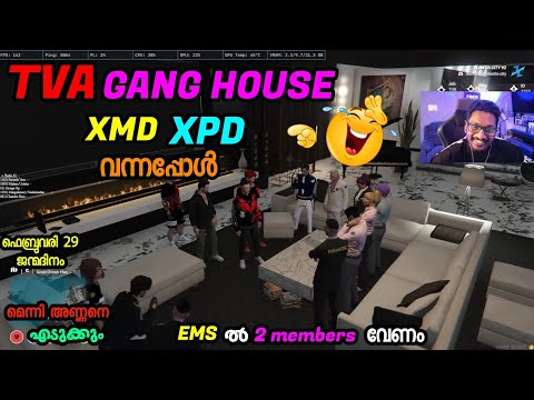 XMD AND XPD COME TO TVA GANG HOUSE ഫെബ്രുവരി 28ന് മെന്നി അണ്ണന്റെ birthday 😂  GANG ൽ നിന്ന് വേണം