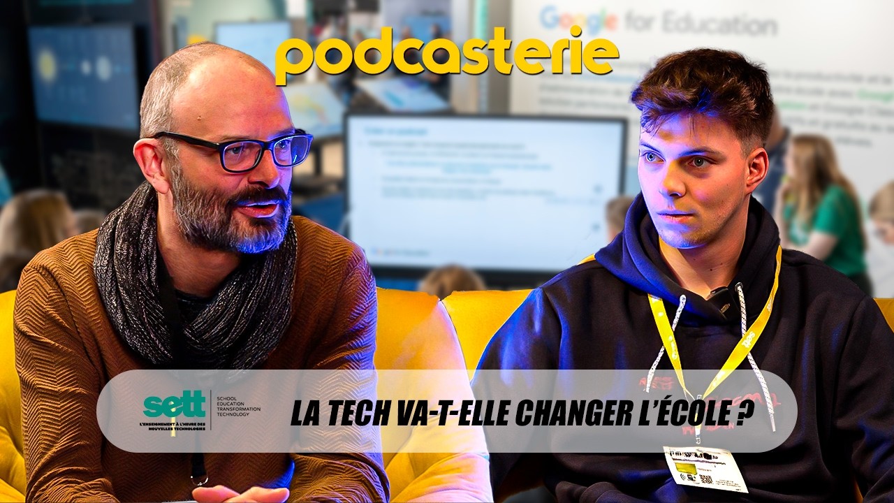 UN FUTUR PROFESSEUR DE SCIENCES EXPLIQUE SON RAPPORT À L'IA - LA PODCASTERIE AU SETT #2