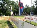 Justin Finishing The Xterra Sport Triathalon