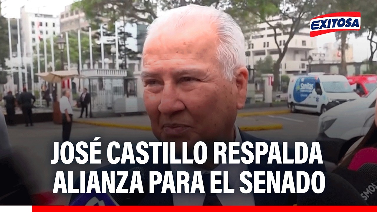 🔴🔵 José Castillo respalda alianza para el Senado
