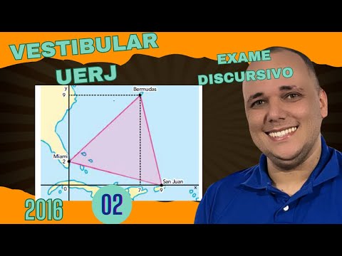 UERJ 2016 question 2 Essay In the region known as the Bermuda Triangle, located in the ocean