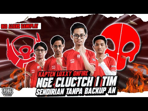 RED ALIENS GAMEPLAY!! LUXXY ONFIRE, BTR RA JUGA SEMAKIN KOMITMEN MENJADI JUARA!!!