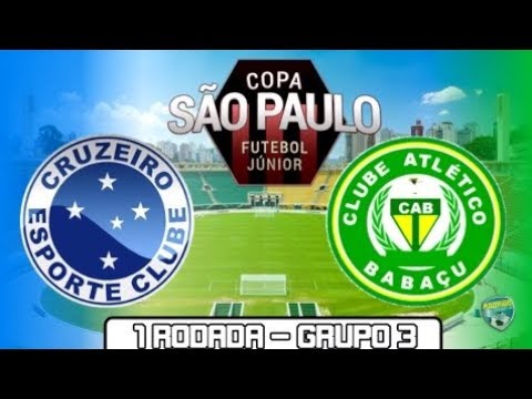 CRUZEIRO 3 X 0 BABAÇU 03/01/2019 | COPA SÃO PAULO DE FUTEBOL JR 2019 - 1° RODADA DO GRUPO 3 PES 2019