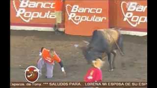 preview picture of video 'El legendario toro Matapalo en Zapote - Enero 2013'