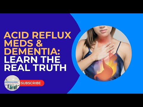 Do Acid Reflux Medications Cause Dementia?